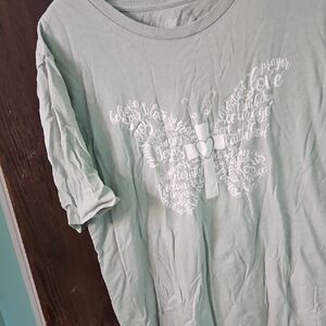 Women's Short Sleeve Tee - Light Green